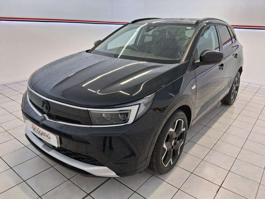 Vauxhall Grandland 1.2 Turbo Ultimate Suv BP72UWG Black #3