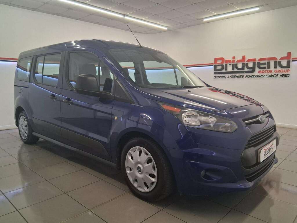 Ford Grand Tourneo Connect 1.5 Tdci Zetec Wav 5 Seat OU19ASV Blue #2