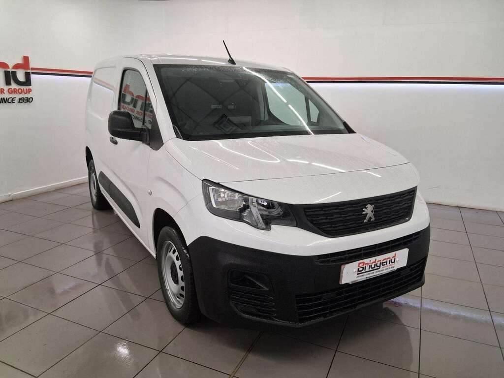 Peugeot Partner 1.5 Bluehdi 1000 Professional Premium Standard P ME73TPV White #2