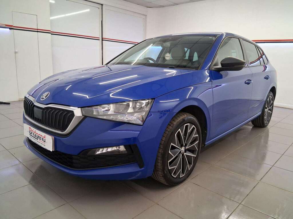 Skoda Scala 1.5 Tsi Se L Hatchback PJ70HUA Blue #3