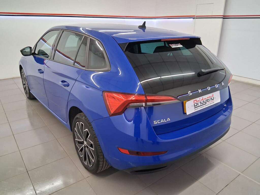 Skoda Scala 1.5 Tsi Se L Hatchback PJ70HUA Blue #4