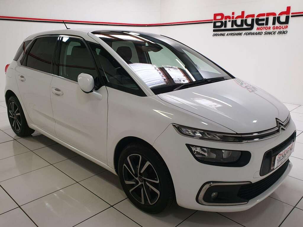 Citroen C4 SpaceTourer 1.2 Puretech Feel Mpv FD19BNK White #2