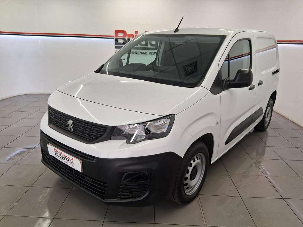 Peugeot Partner 1.5 Bluehdi 1000 Professional Premium Standard P YD23BFH White #3