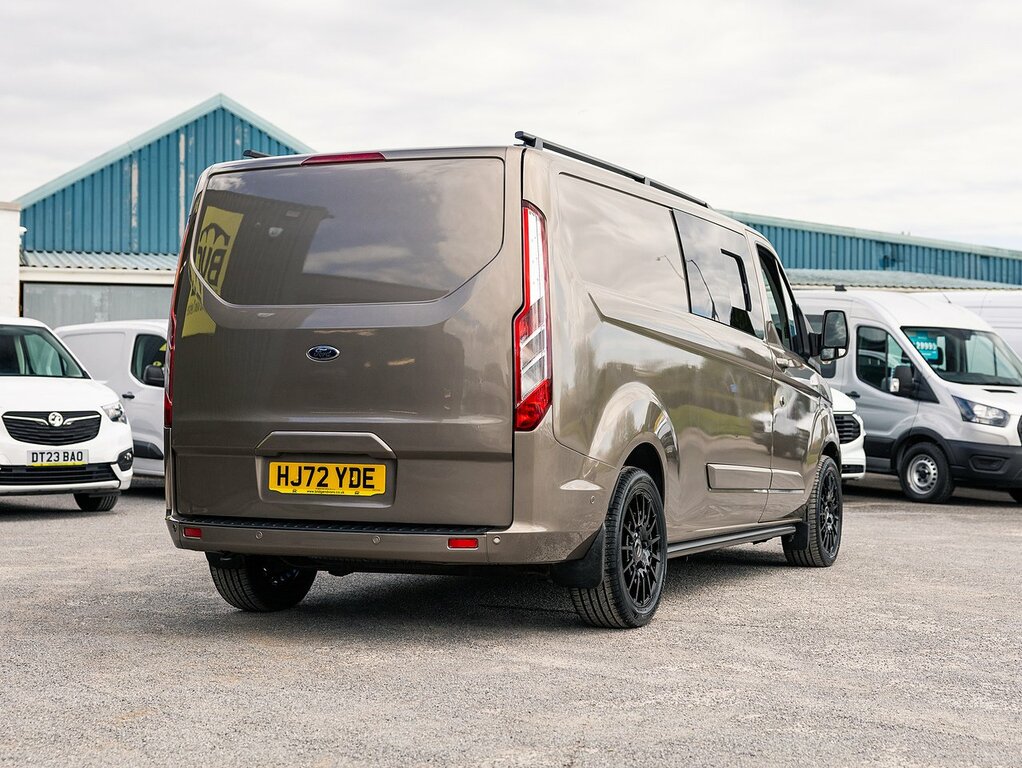 Ford Transit Custom Signature 300 Limited 2.0 Ecoblue 130 Bhp 6 Seat C HJ72YDE Silver #6