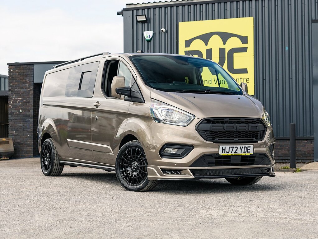 Ford Transit Custom Signature 300 Limited 2.0 Ecoblue 130 Bhp 6 Seat C HJ72YDE Silver #4