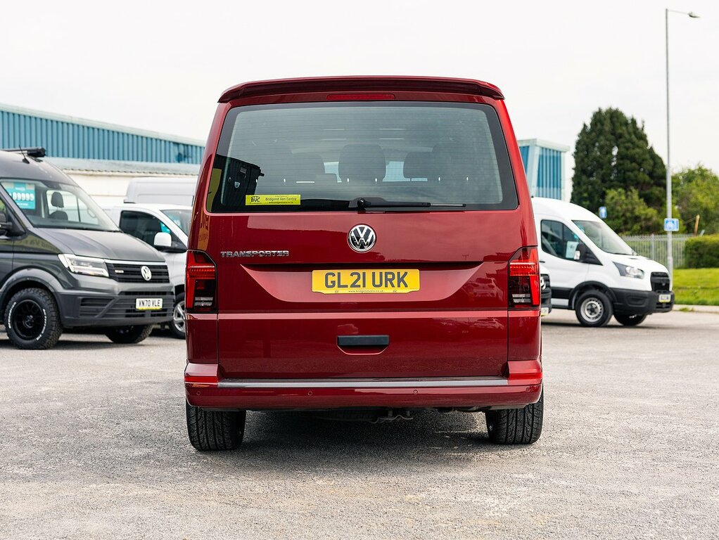 Volkswagen Transporter Shuttle S 2.0 Tdi 150 Bhp Swb 7 Speed Dsg 8 Seat Red #4