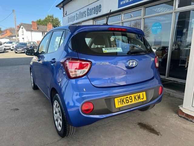 Hyundai I10 Se Hatchback HK69KMJ Blue #3
