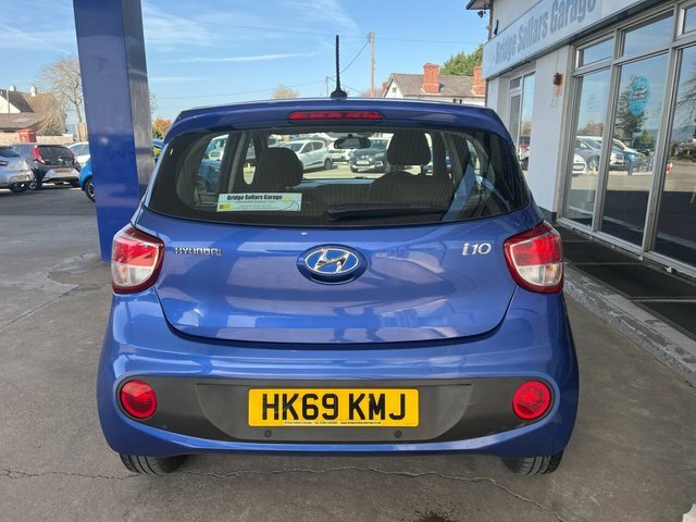 Hyundai I10 Se Hatchback HK69KMJ Blue #4