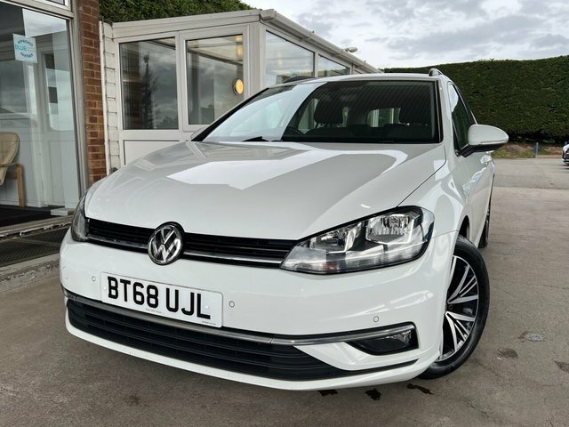 Volkswagen Golf Tdi Se Estate White