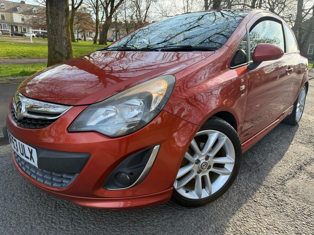Vauxhall Corsa Sri Red