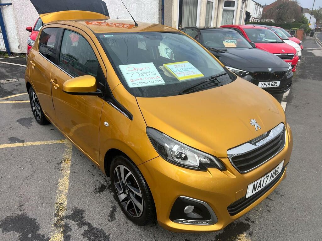 Peugeot 108 Hatchback 1.2 Puretech Allure Euro 6 201717 NA17HNL Yellow #2