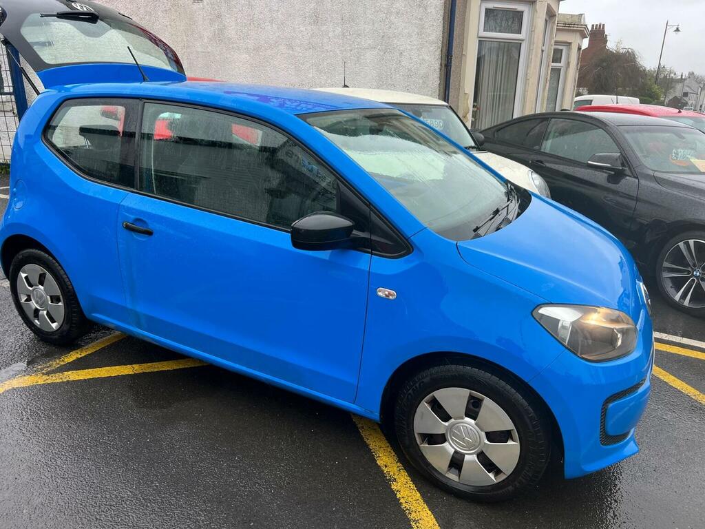 Volkswagen Up Hatchback 1.0 Take Up Euro 5 201464 LD64LGN Blue #4