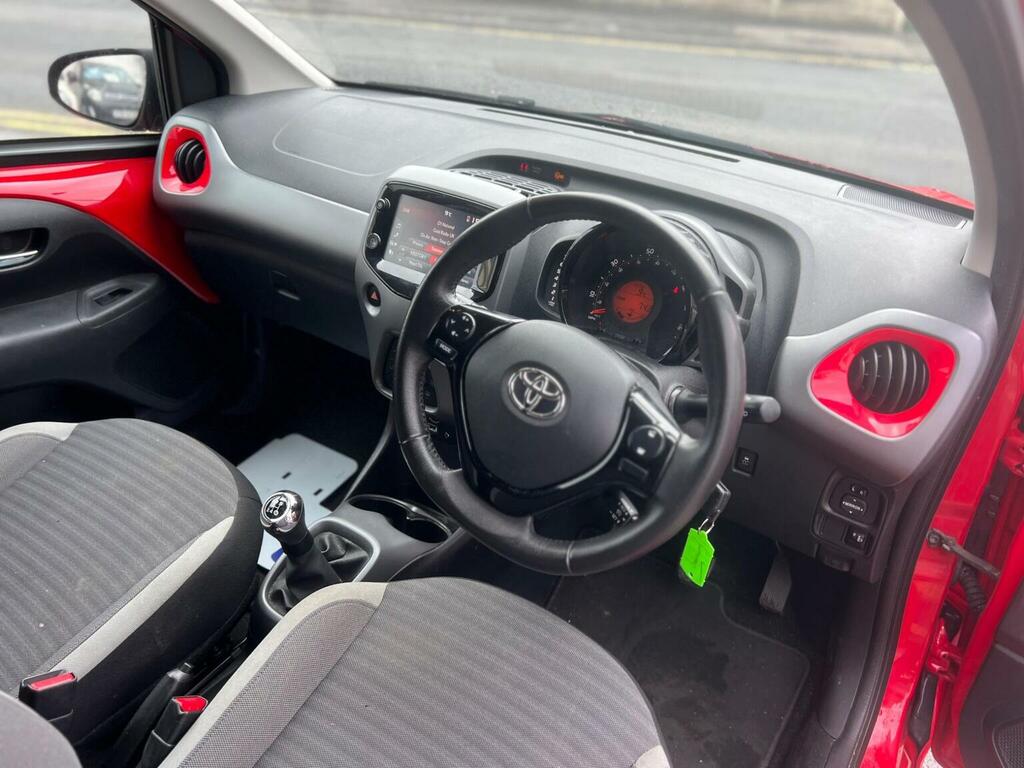 Toyota Aygo Hatchback 1.0 Vvt-i X-trend Euro 6 201919 DY19NVT Red #3