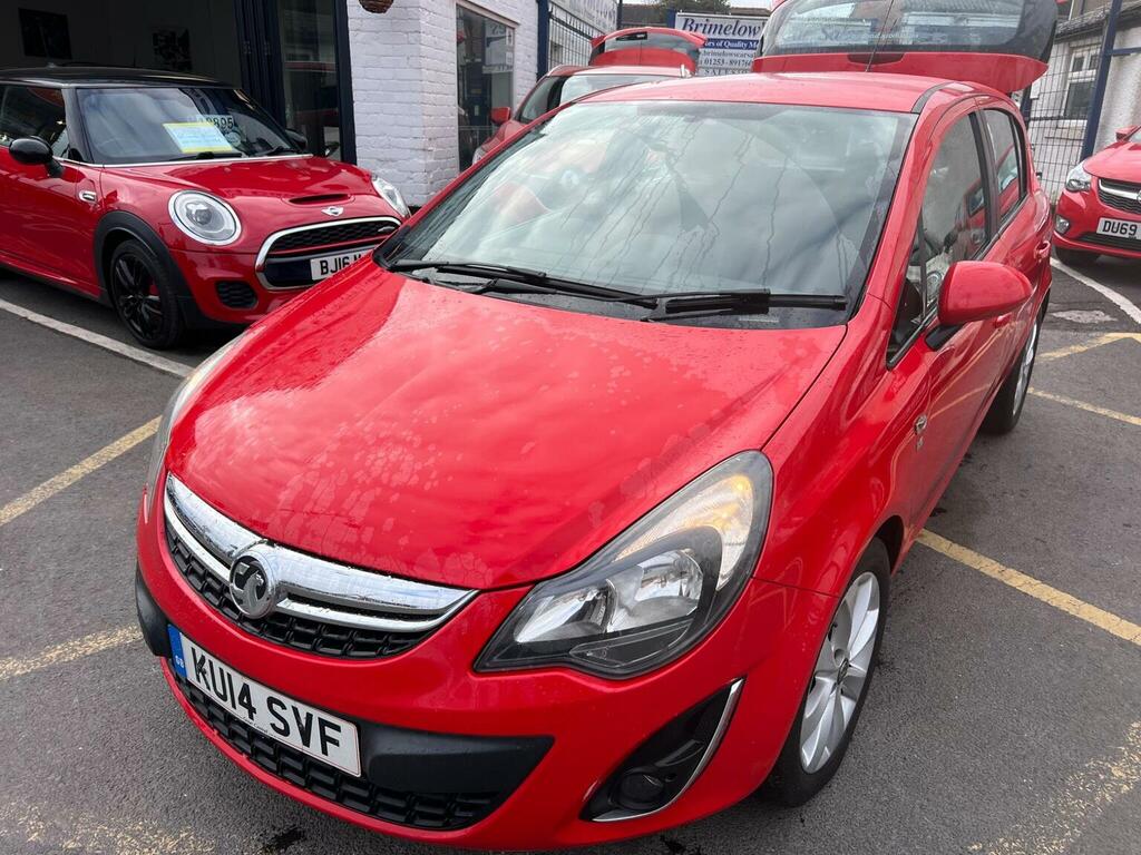 Vauxhall Corsa Hatchback 1.3 Cdti Ecoflex Excite Euro 5 Ac KU14SVF Red #5