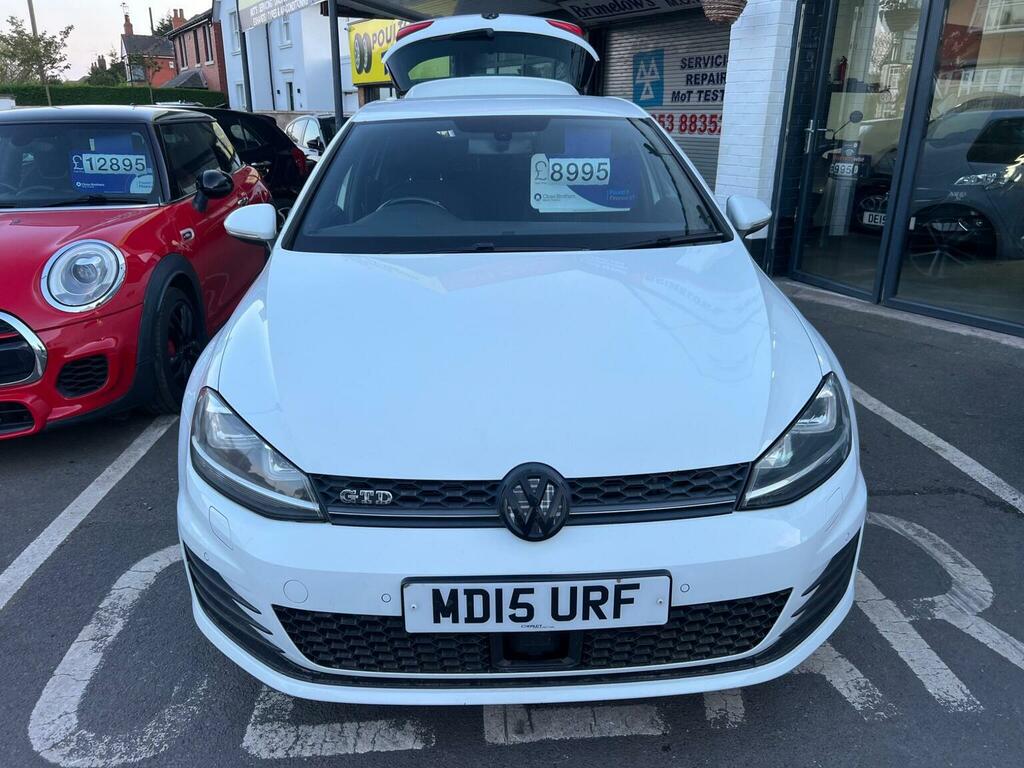 Volkswagen Golf Hatchback 2.0 Tdi Bluemotion Tech Gtd Dsg Euro 6 MD15URF White #3