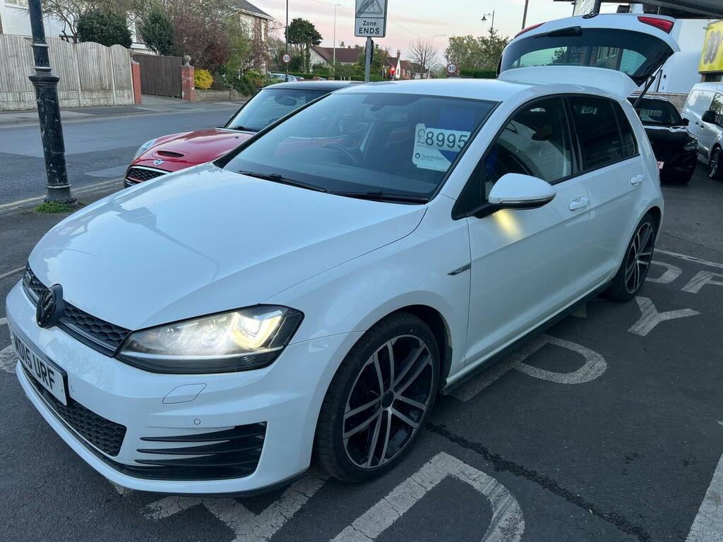 Volkswagen Golf Hatchback 2.0 Tdi Bluemotion Tech Gtd Dsg Euro 6 MD15URF White #6