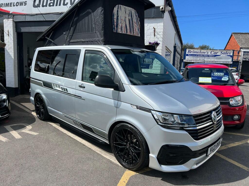 Volkswagen Transporter Panel Van Camper Van Conversion 202121 Silver