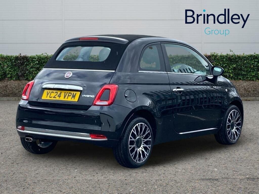 Fiat 500C 1.0 Mhev Convertible Euro 6 Ss Black #4