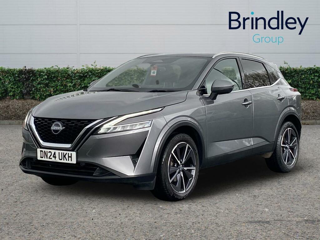 Nissan Qashqai 1.3 Dig-t Mhev Tekna Suv Hybrid DN24UKH Grey #2