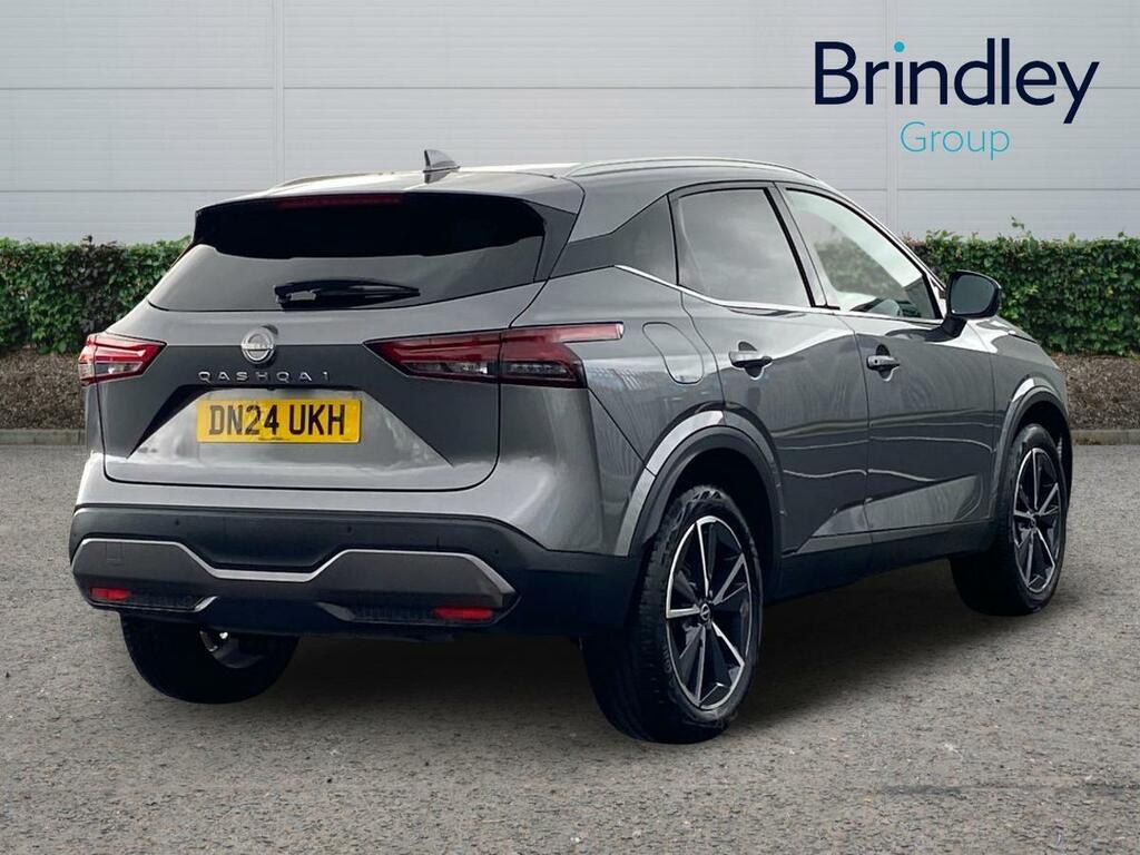 Nissan Qashqai 1.3 Dig-t Mhev Tekna Suv Hybrid DN24UKH Grey #4