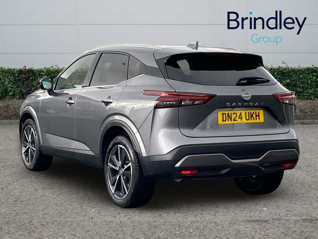 Nissan Qashqai 1.3 Dig-t Mhev Tekna Suv Hybrid DN24UKH Grey #3
