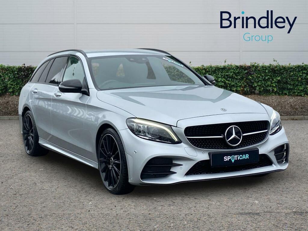 Mercedes-Benz C Class 1.5 C200 Mhev Amg Line Night Edition Premium Est Silver