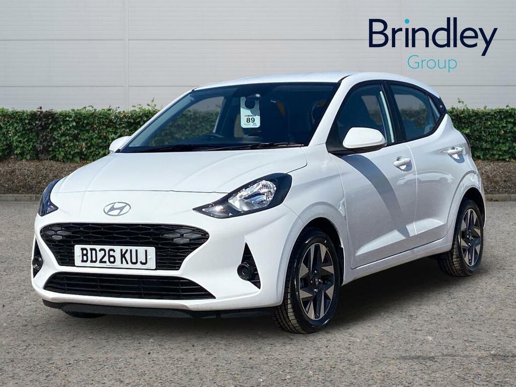 Hyundai I10 1.0 Advance Hatchback Euro 6 S BD26KUJ White #2