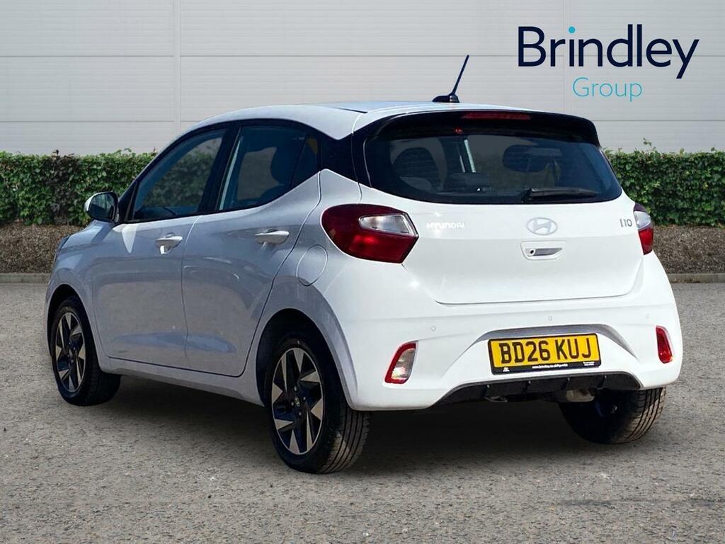 Hyundai I10 1.0 Advance Hatchback Euro 6 S BD26KUJ White #3