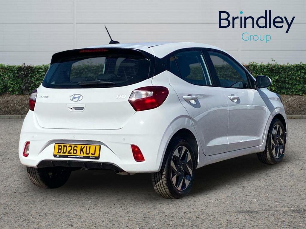 Hyundai I10 1.0 Advance Hatchback Euro 6 S BD26KUJ White #4