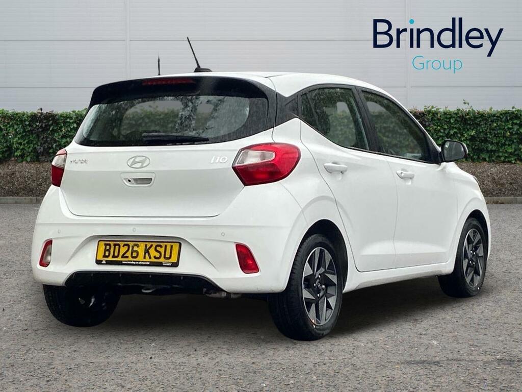 Hyundai I10 1.0 Advance Hatchback Euro 6 S BD26KSU White #4