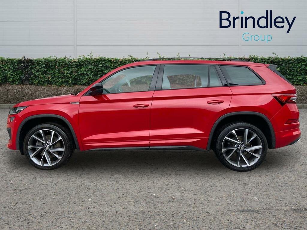 Skoda Kodiaq 2.0 Tdi Sportline Suv Dsg 4Wd Euro 6 S DY23LLF Red #5