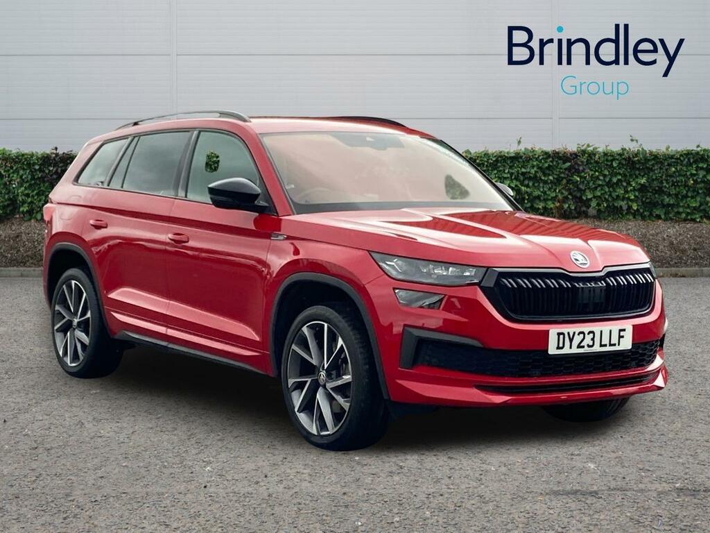 Skoda Kodiaq 2.0 Tdi Sportline Suv Dsg 4Wd Euro 6 S Red
