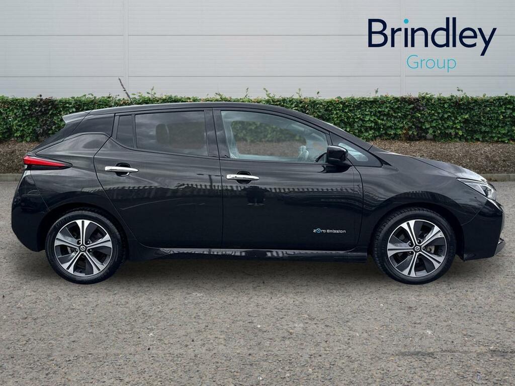 Nissan Leaf 40Kwh N-connecta Hatchback 150 BM19LXX Black #6