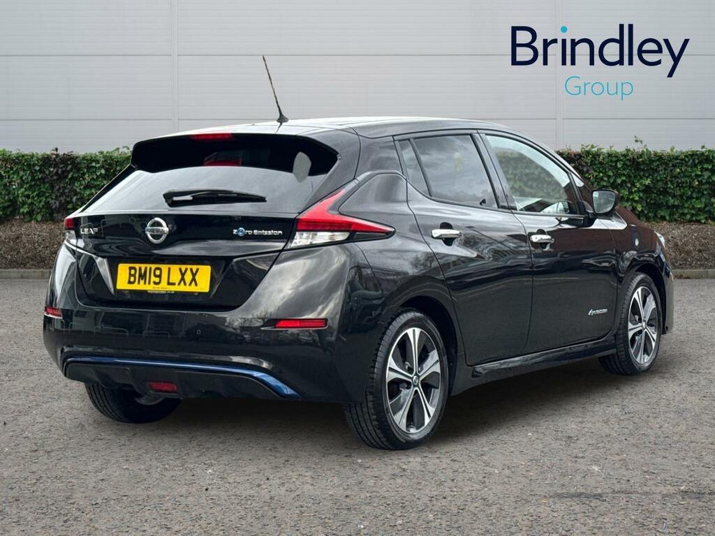 Nissan Leaf 40Kwh N-connecta Hatchback 150 BM19LXX Black #4