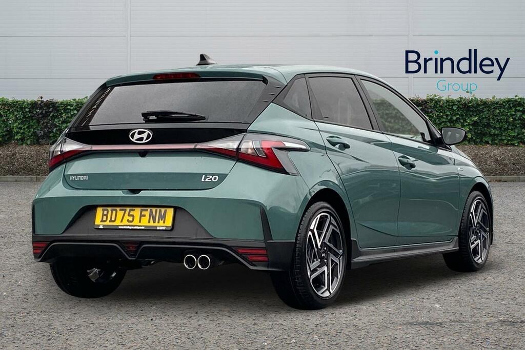 Hyundai I20 1.0 T-gdi N Line S Hatchback Eur BD75FNM Green #4