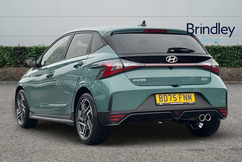 Hyundai I20 1.0 T-gdi N Line S Hatchback Eur BD75FNM Green #3
