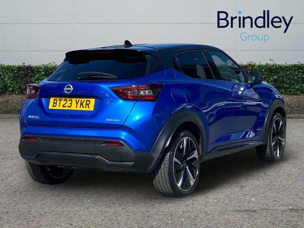 Nissan Juke 1.6 Tekna Suv Hybrid Euro 6 143 BT23YKR Blue #4