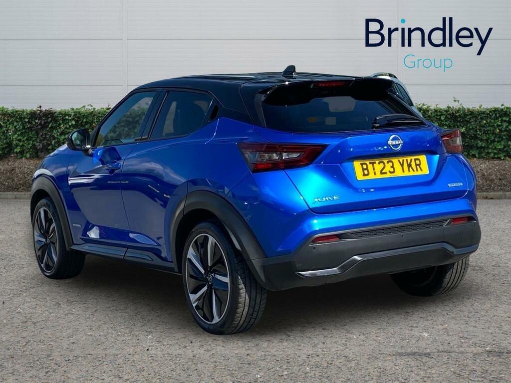 Nissan Juke 1.6 Tekna Suv Hybrid Euro 6 143 BT23YKR Blue #3