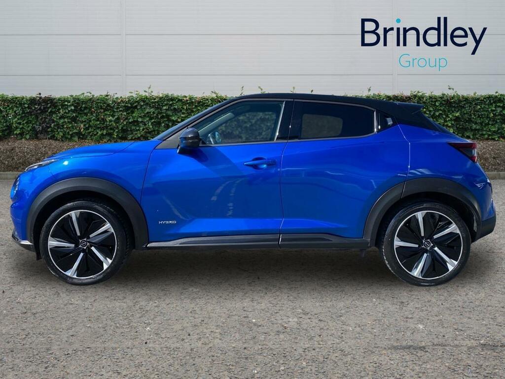 Nissan Juke 1.6 Tekna Suv Hybrid Euro 6 143 BT23YKR Blue #5