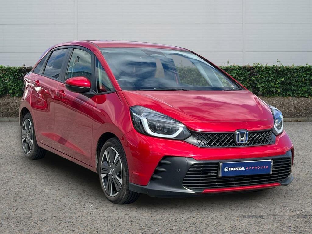 Honda Jazz 1.5 H I-mmd Advance Hatchback Hybrid Ec Red