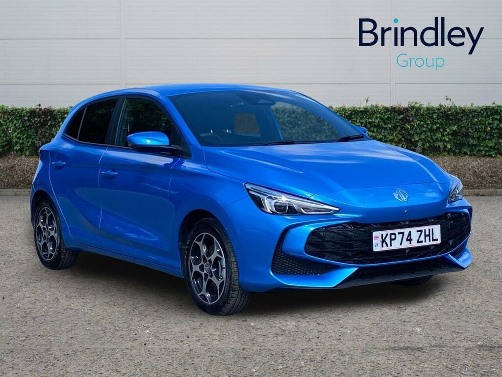 MG MG3 1.5 Hybrid Trophy Hatchback Hybrid Aut Blue