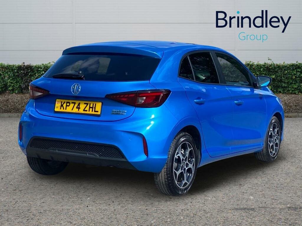 MG MG3 1.5 Hybrid Trophy Hatchback Hybrid Aut KP74ZHL Blue #4