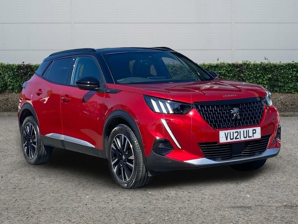 Peugeot 2008 1.2 Puretech Gt Premium Suv Eat Euro 6 Red