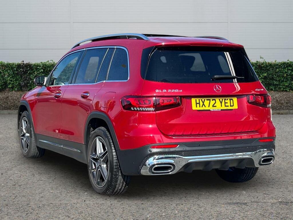 Mercedes-Benz GLB Class 2.0 Glb220d Amg Line Premium Plus Suv Red #3