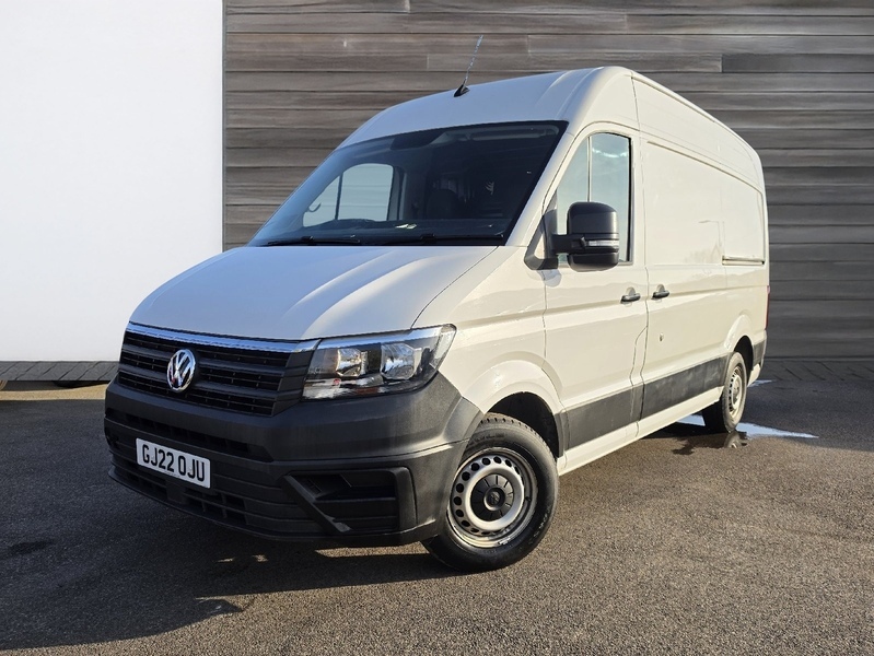 Volkswagen Crafter 2.0 Tdi Cr35 Startline Panel Van GJ22OJU White #3