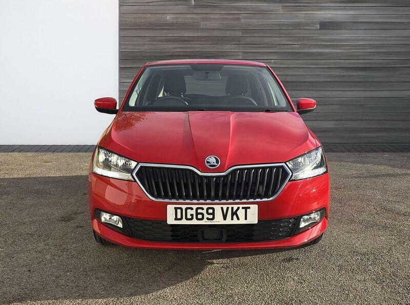 Skoda Fabia 1.0 Se Hatchback Euro 6 Ss 7 DG69VKT Red #2
