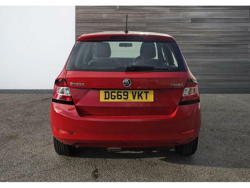 Skoda Fabia 1.0 Se Hatchback Euro 6 Ss 7 DG69VKT Red #6