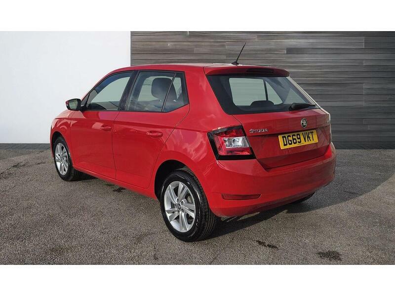 Skoda Fabia 1.0 Se Hatchback Euro 6 Ss 7 DG69VKT Red #4
