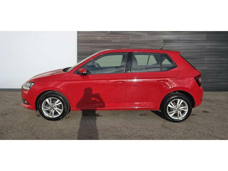 Skoda Fabia 1.0 Se Hatchback Euro 6 Ss 7 DG69VKT Red #5