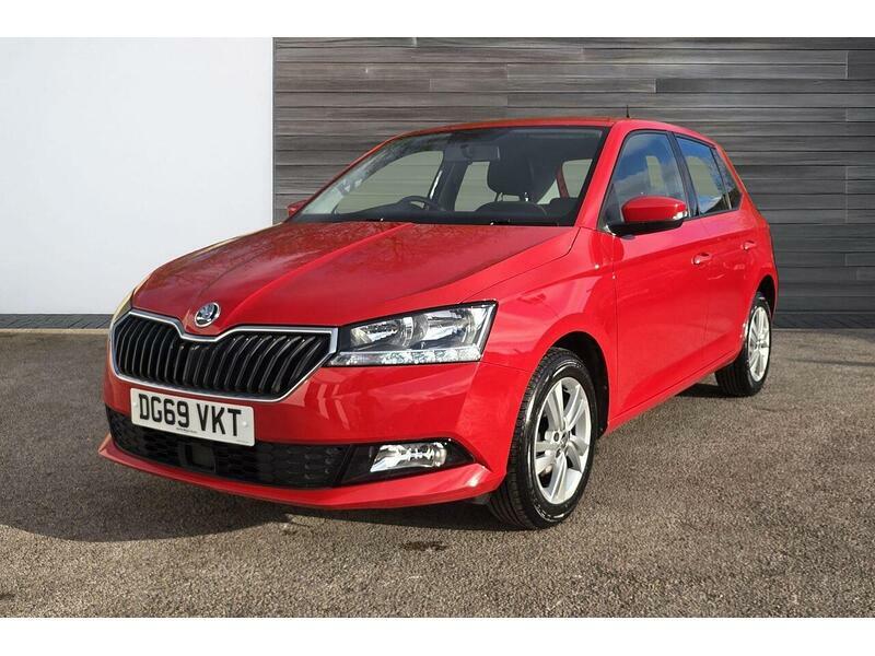 Skoda Fabia 1.0 Se Hatchback Euro 6 Ss 7 DG69VKT Red #3